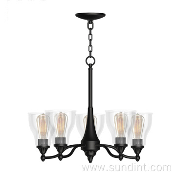 Tranditional Glass Indoor Chandelier Light